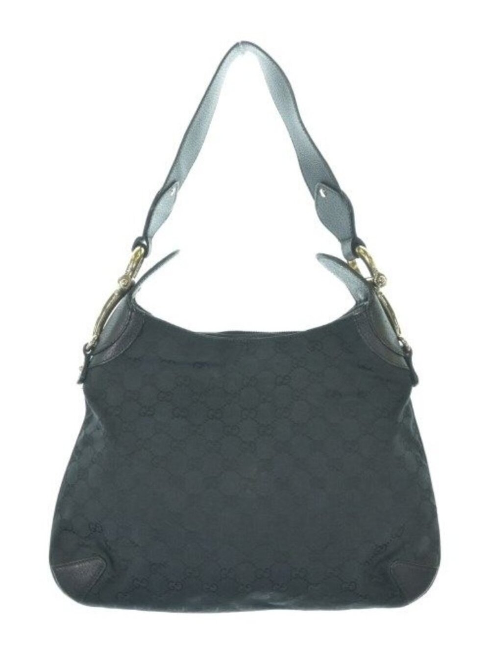 Gucci GG Canvas Horsebit Shoulder Bag